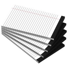 Glyanlee 5x8 Legal Pads Writing Pad Note Pads, 5 Pack College Ruled Lined Pap...