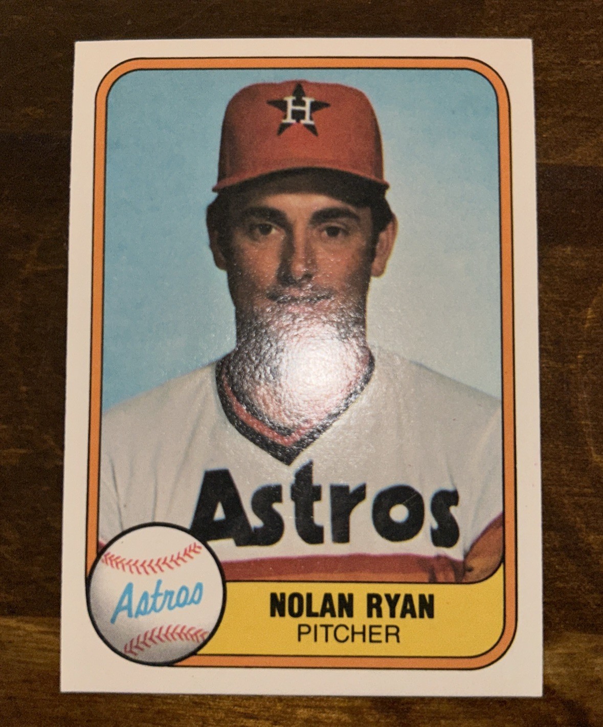 1981 Fleer Nolan Ryan 57 CENTERED and SHARP Set Break 