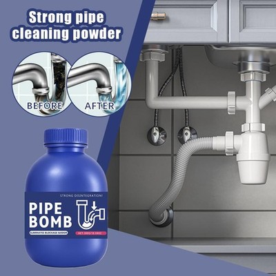 Strong Pipe Cleaning Powder Quickly Clean Sewers and Eliminate Odors NEW
