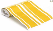 2 PCS Car Hood Decals, Racing Stripes Body Side Stickers, Hood B Color: Yellow