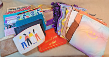 Lot of 28 IPSY Cosmetic Makeup Bags   20 Small 4x6  8 Large 8x10   Mixed Styles