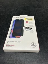 ZAGG InvisibleShield Glass Elite Privacy 360 for Apple iPhone 14 Pro Max 6.7" 