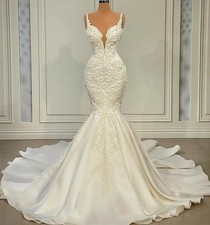 Exquisite Off Shoulder Mermaid Luxurious Wedding Dress with Decal Bridal Gown