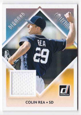 2018 Donruss Diamond Collection Jersey #DC-CR Colin Rea San Diego Padres Relic
