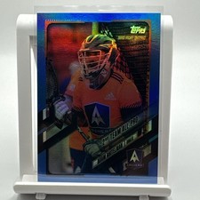 Adam Ghitelman Blue Foil Parallel Topps 2021 PLL Archers Lacrosse Club 09/50