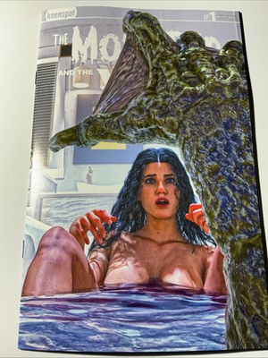 #ad Mark Spears: The Monster And The Wolf #1 2025 9.4 NM A04 Variant Cover Comic $15.00