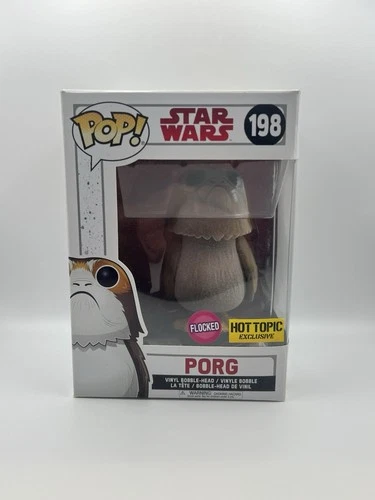 Funko Pop! Vinyl: Star Wars - Porg (Flocked) #198