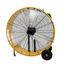 36 IN Portable Drum Fan, MAX 21,000 CFM Shop Fan Heavy Duty, 2-Speed, UL Listed
