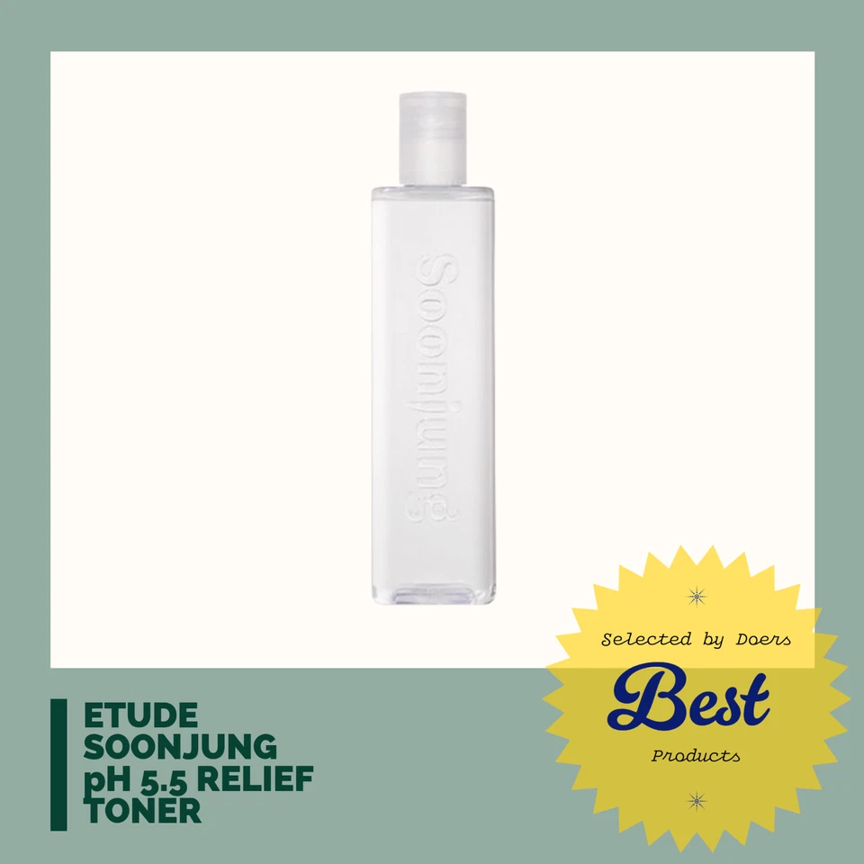 Tónico relieve ETUDE Soonjung pH 5,5 350 ml 11,83 fl. oz. Cuidado de la piel coreano, K-Beauty Foto 2 de 3