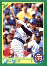Mark Grace 1990 Score #150 Chicago Cubs FREE SHIPPING AutographDen