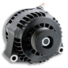 Holley 197-303 Premium Alternator, 150A, Blac...