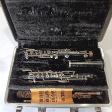 VINTAGE Selmer Bundy Oboe w/Case Woodwind B3508