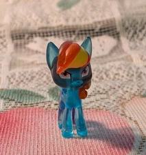 RAINBOW DASH Hasbro E9100 Pony Pet Friends Mini MLP Pony Figure Approx. 1.5" HTF
