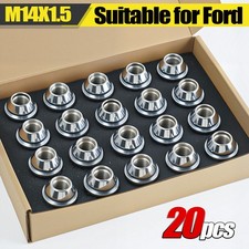 Chrome M141.5 Wheel Lug Nuts Compatible With Ford Edge Chevrolet Cadillac Tesla Chrome M141.5 Wheel Lug Nuts Compatible With Ford Edge Chevrolet Cadillac Tesla