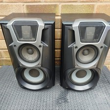 Technics SB-EH600 3 Way Bi-Wire Speakers 160W 6ohm Tested 