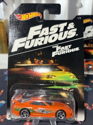 2016 Hot Wheels Fast & Furious Orange '94 TOYOTA SUPRA The Fast
