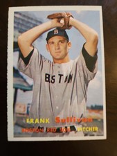 1957 Topps Set-Break # 21 Frank Sullivan NM-MT OR BETTER Boston Red Sox 
