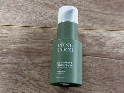 Cleo+Coco Brave Heart Basil Mint Dry Shampoo & Body Powder