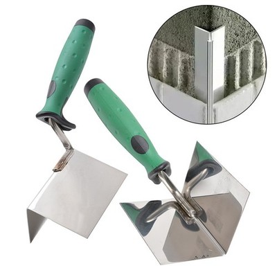 Außenwinkel Edelstahltürspatel Außen-Eck-Trowel Gummigriff Für DIY-Projekte