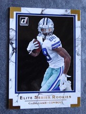 2020 Panini Donruss Elite Series Rookies #ESR-CL Cee Dee Lamb RC Cowboys Card