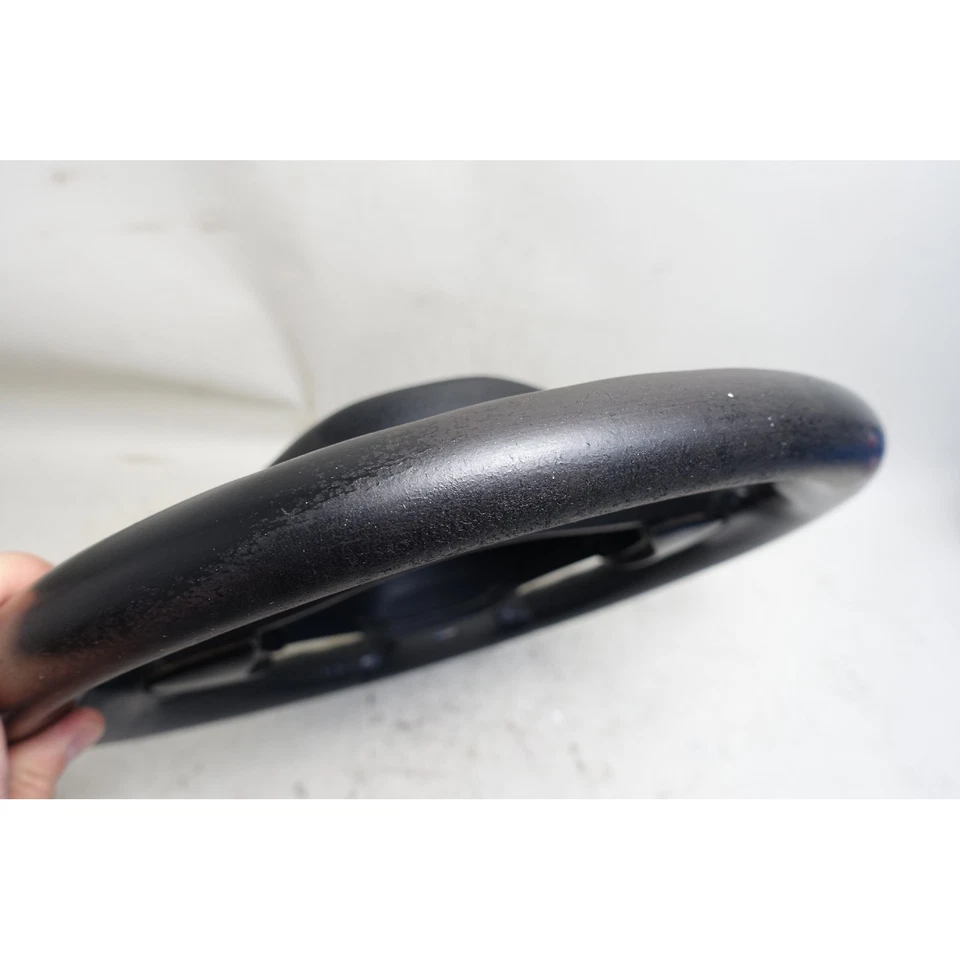 BMW E39 2000-2001 Serie 5 E38 Volante deportivo de cuero de fábrica M OEM Foto 3 de 4