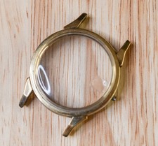 Vintage OMEGA Constellation Dog Leg Gold Shell Mid Case Part Original