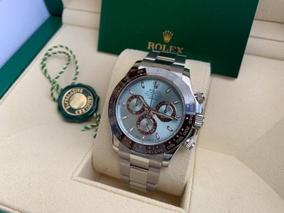 Rolex Daytona Cosmograph 116506 Platinum, ice blue, full set, 2021