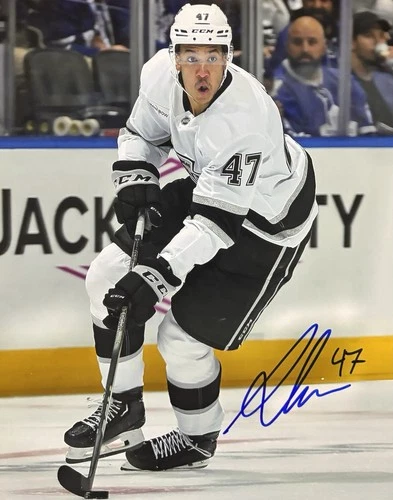 Andre LEE Signed 8x10 Photo! LA KINGS NHL !  W/COA