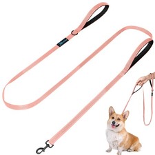 Dog Leash for Small to Medium Dogs 6 ft x 0.6" with 3 Reflective Stitching an...