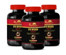 Eye Focus Plus - EYE VISION GUARD - Crystal Clear 3 Bottle 180 Capsules