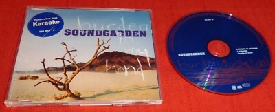 SOUNDGARDEN 2 TRACK CD1 SINGLE-BURDEN IN MY HAND-1996 UK ISSUE ON A & M RECORDS