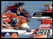 2020-21 Upper Deck MVP #HS-1 Connor McDavid High Speed
