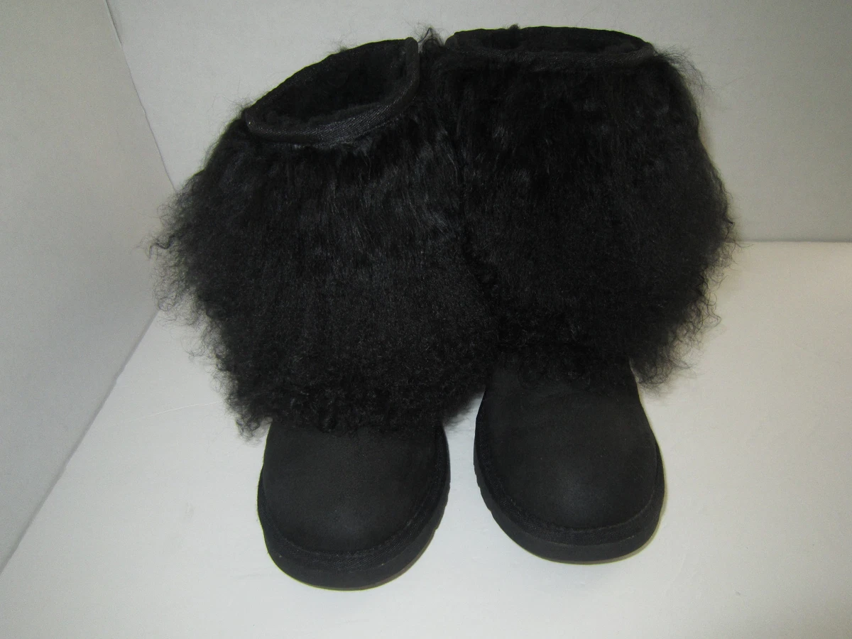Mongolian hair ugg boots outlet