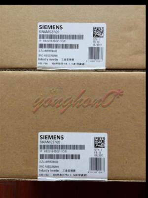 1PCS New Siemens 6SL3210-5BE21-1CV0 6SL32105BE211CV0 V20 inverter 1.1KW