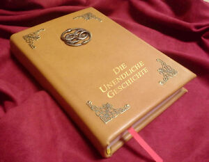 Leder Gebundenes Die Unendliche Geschichte Buch Leatherbound Book Replica Ebay