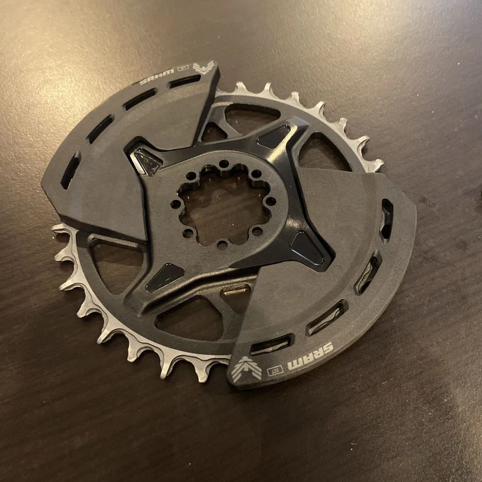 Transmisión de plato SRAM XO con guardabarros, desplazamiento de 3 mm, 32 dientes Foto 2 de 4