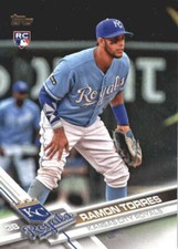 2017 Topps Update #US6 Ramon Torres NM-MT RC Royals J2M