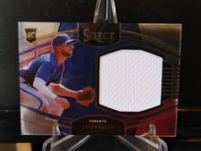 Kevin Smith RC 2022 Panini Select jumbo relic/swatch #HRJS-KS  Toronto Blue Jays