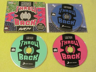 Ministry of Sound Throwback House Party 2019 3 CD Album Dance Garage Hip Hop