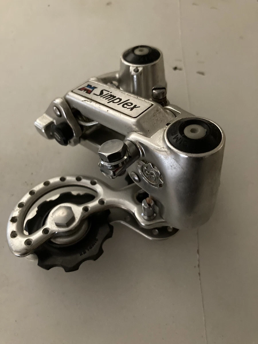 Derailleur Arriere SIMPLEX SLJ 6600 SERVICE COURSES 1983 NEUF