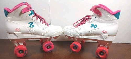 Roller Derby RD 409 Vintage Schlittschuhe um 1960-1970 Damengröße 7 schneller Versand