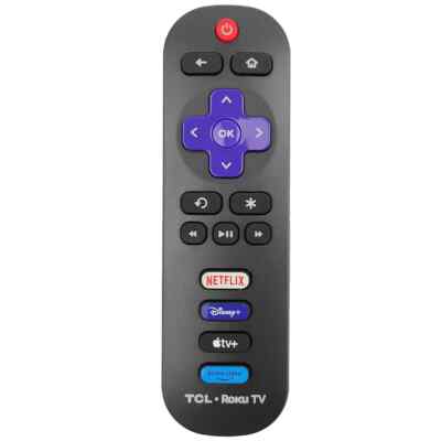 QTY 2 OEM Genuine OEM TCL RC280 TV Remote Control Netflix Disney Apple TV Prime