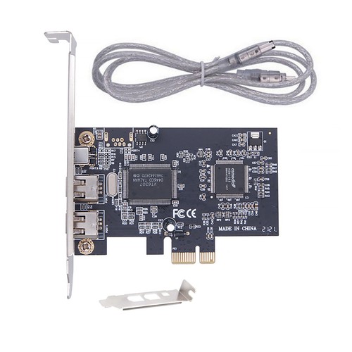 1 PC 3 Ports 1394A Firewire Expansion Card Accessories With Low Profile Bracket - 第 4/12 張圖片