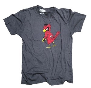 red jacket cardinals shirt