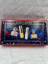 Estee Lauder Fragrance Treasures Fragrance 4-Pc. Gift Set Travel Beautiful - NIB