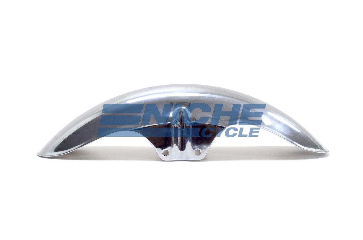 Dレーン Kawasaki Reproduction Chrome Front Fender 35004-1047, 35004