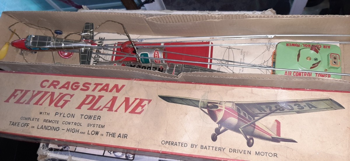 航空機・ヘリコプター cragstan vintage toys 1950s Cragstan Flying Plane | eBay