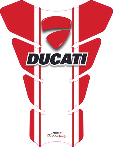 RUBBATECH Aufkleber (Matt) Tank Pad für Ducati Universelle Passform