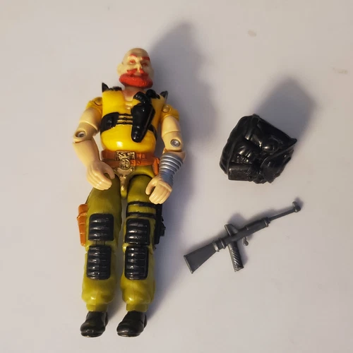Vintage GI Joe Figure 1987 Taurus Complete