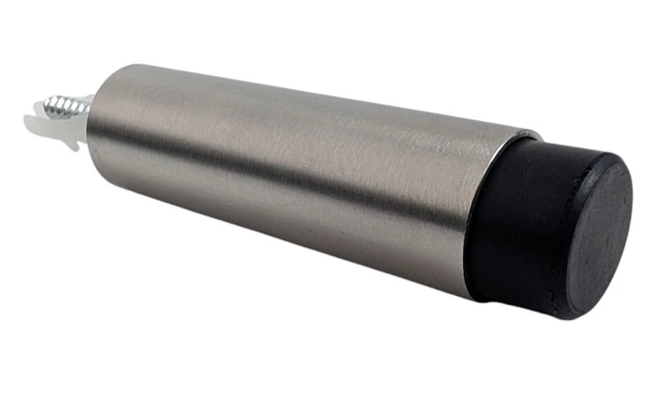10 Wand Türstopper Edelstahl Wandstopper silber Türhalter Türanschlag 80 mm Wand - Bild 4 von 4